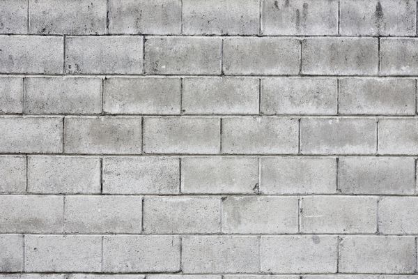 Cinder Block Wall Repair in Longview