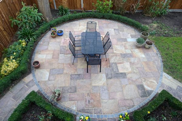 Stone Patio Repair in Longview