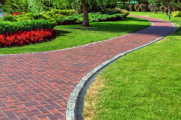 Brick Walkway Installation in Longview