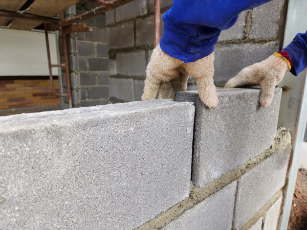 Concrete Block Repair in Longview