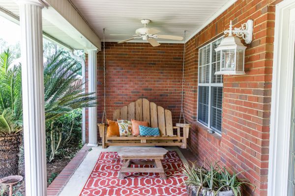 Porch Brick Repair in Longview