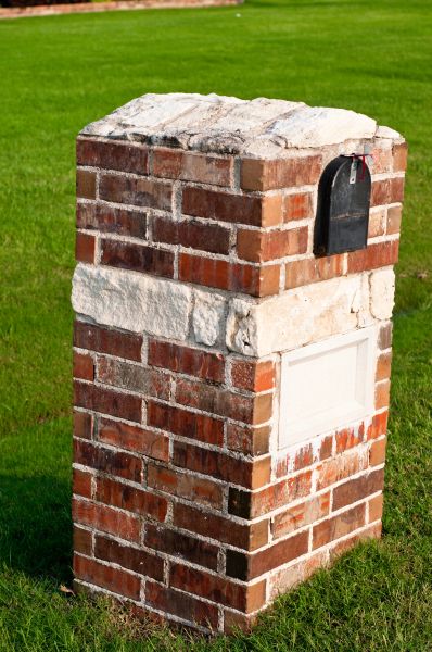 Brick Mailbox Installation in Longview