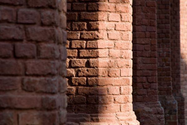 Brick Pillars Installation in Longview